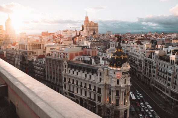 Edificio Metrópolis, en el centro de Madrid