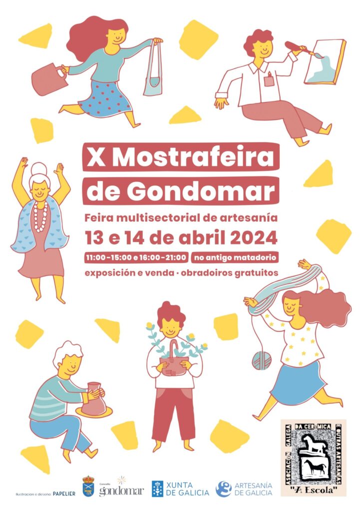 Feria de oficios artesanos Mostrafeira de Gondomar