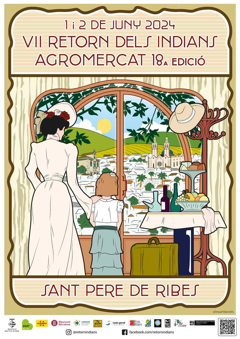 Agromercat, el Retorn dels Indians en Sant Pere de Ribes