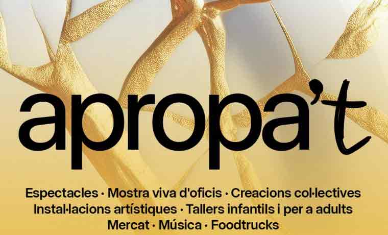 Apropa’t, festival de artesanías en Poble Espanyol