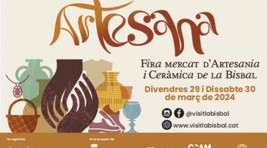 Artesana, feria de la artesania y cerámica en La Bisbal d’Empordà