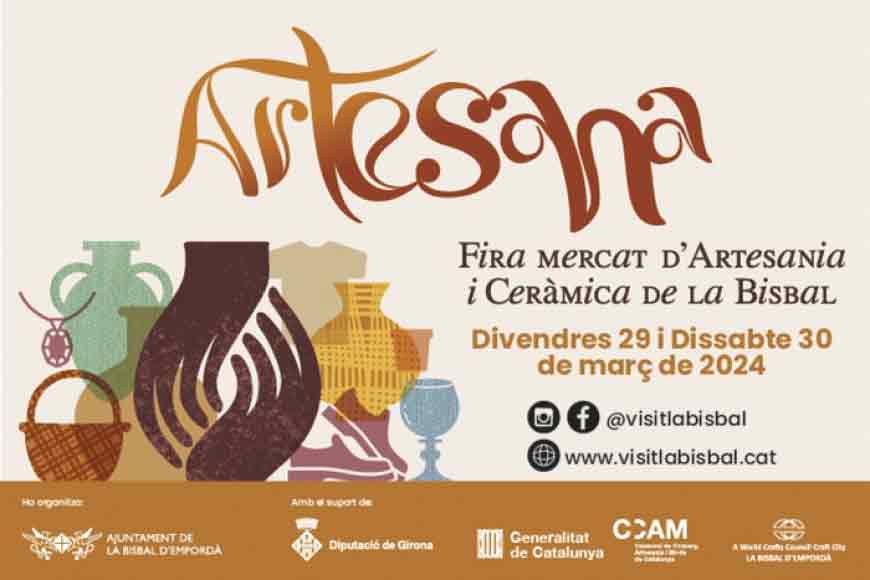 Artesana, feria de la artesania y cerámica en La Bisbal d’Empordà