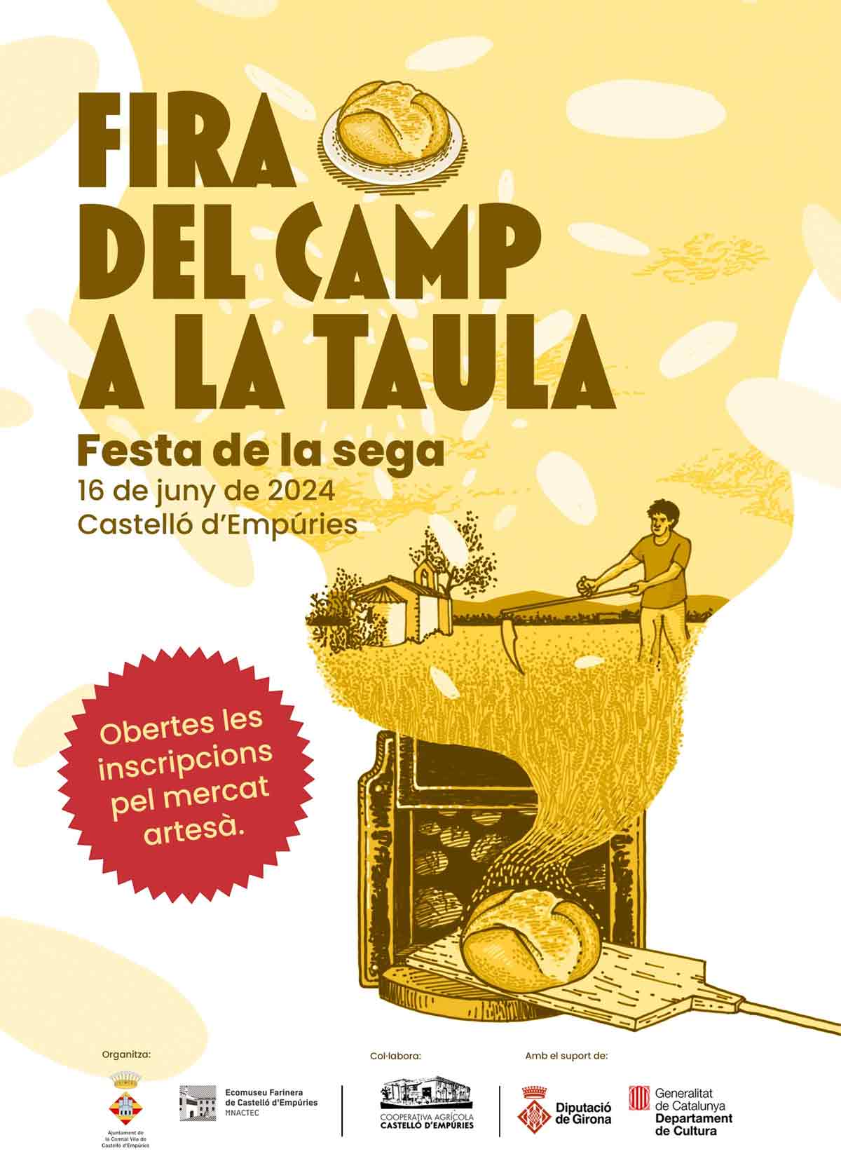 Feria del campo a la mesa, fiesta de la Sega en Castelló d’Empúries