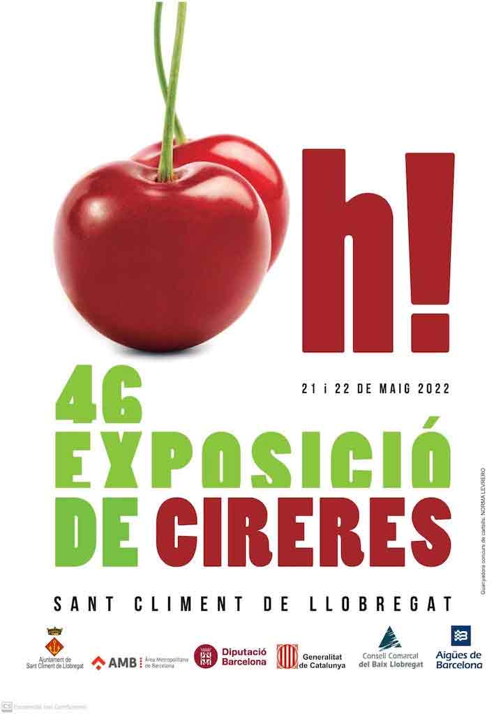 Exposición de Cerezas en Sant Climent de Llobregat