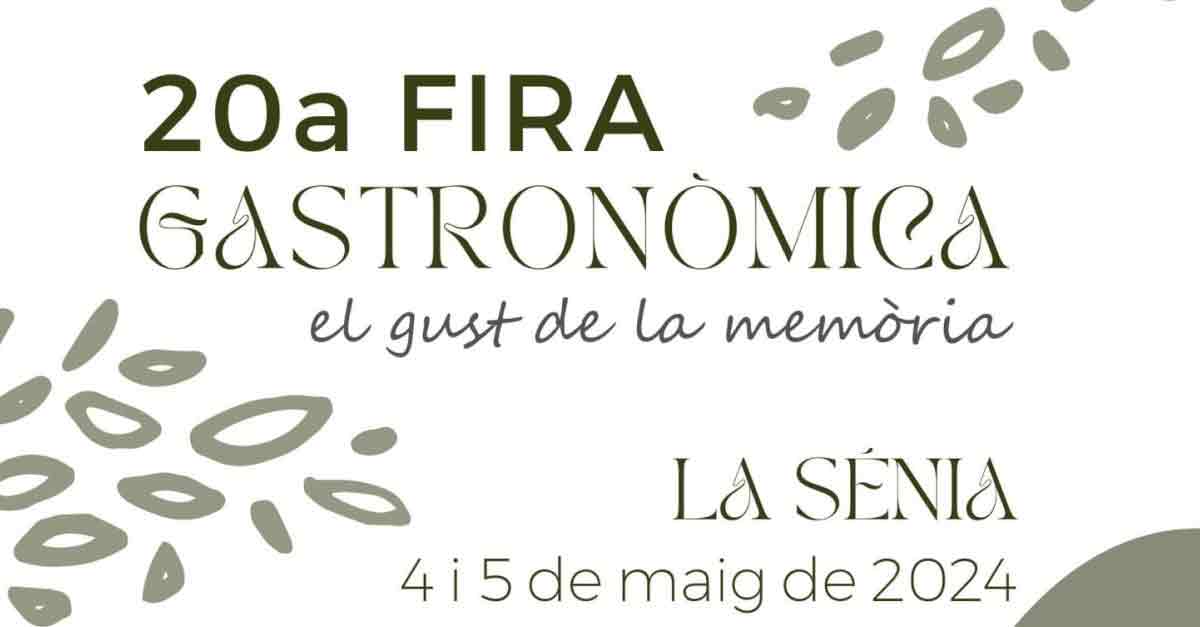 Feria Gastronómica en La Sénia