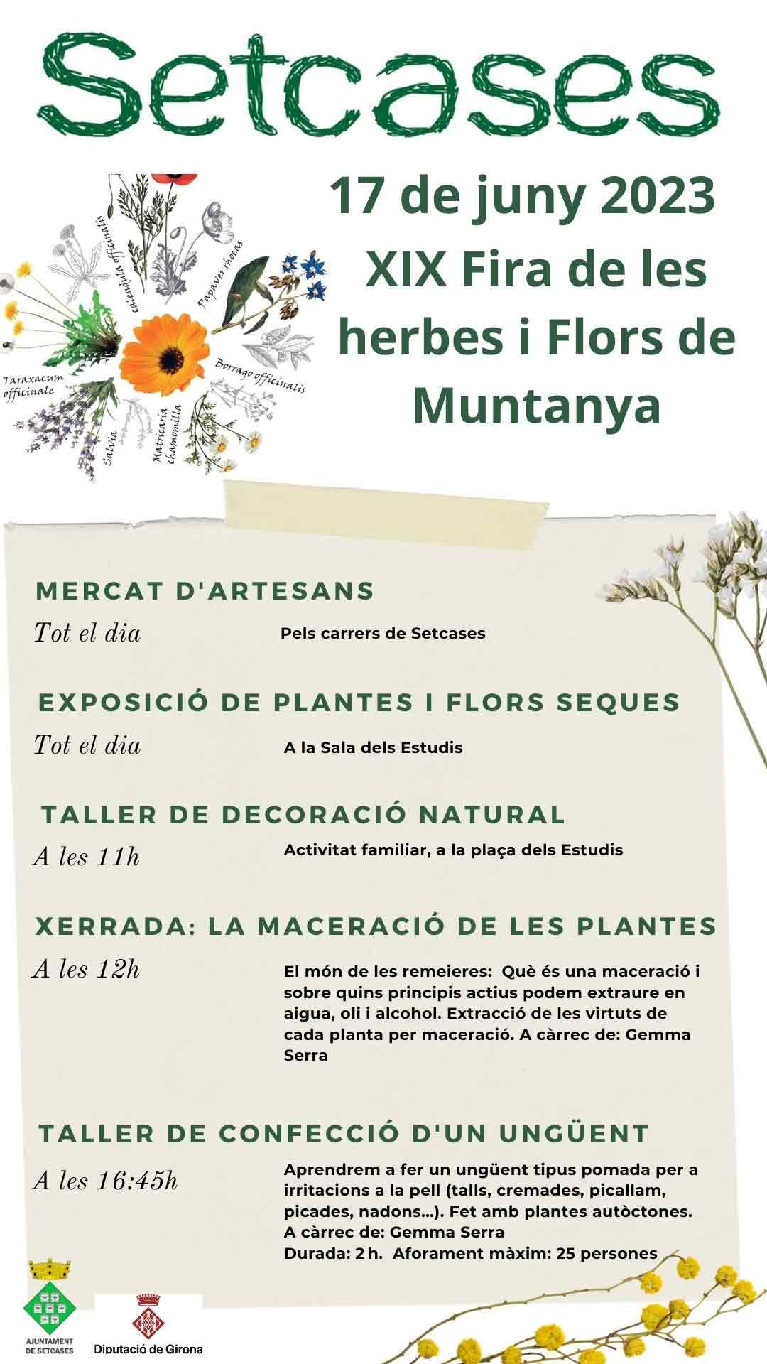 Feria Mercado de Hierbas y Productos Naturales en Setcases