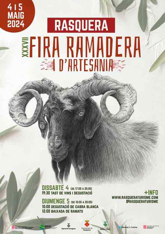 Feria de ganadería y artesanía en Rasquera