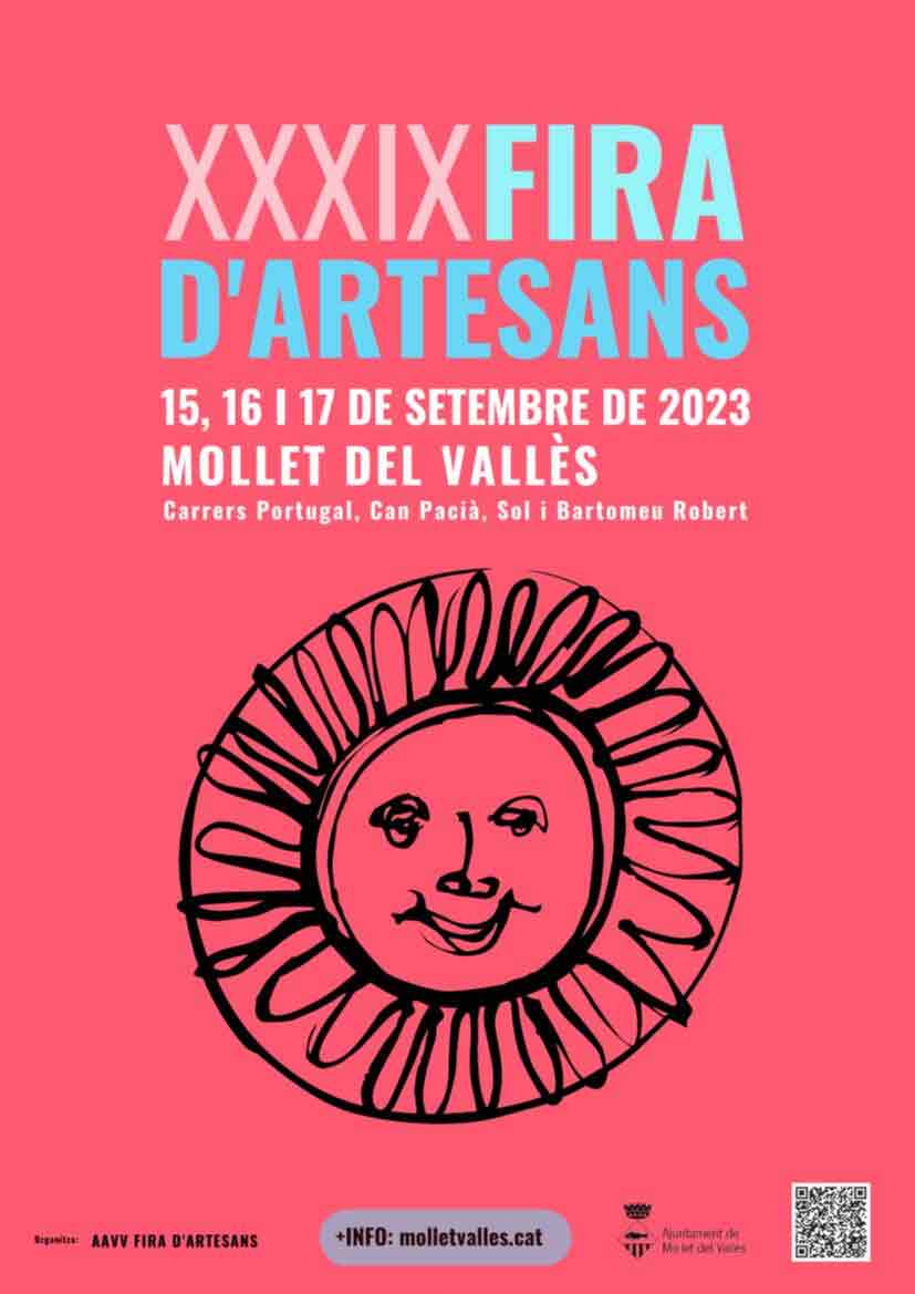 Feria de artesanos en Mollet del Vallès