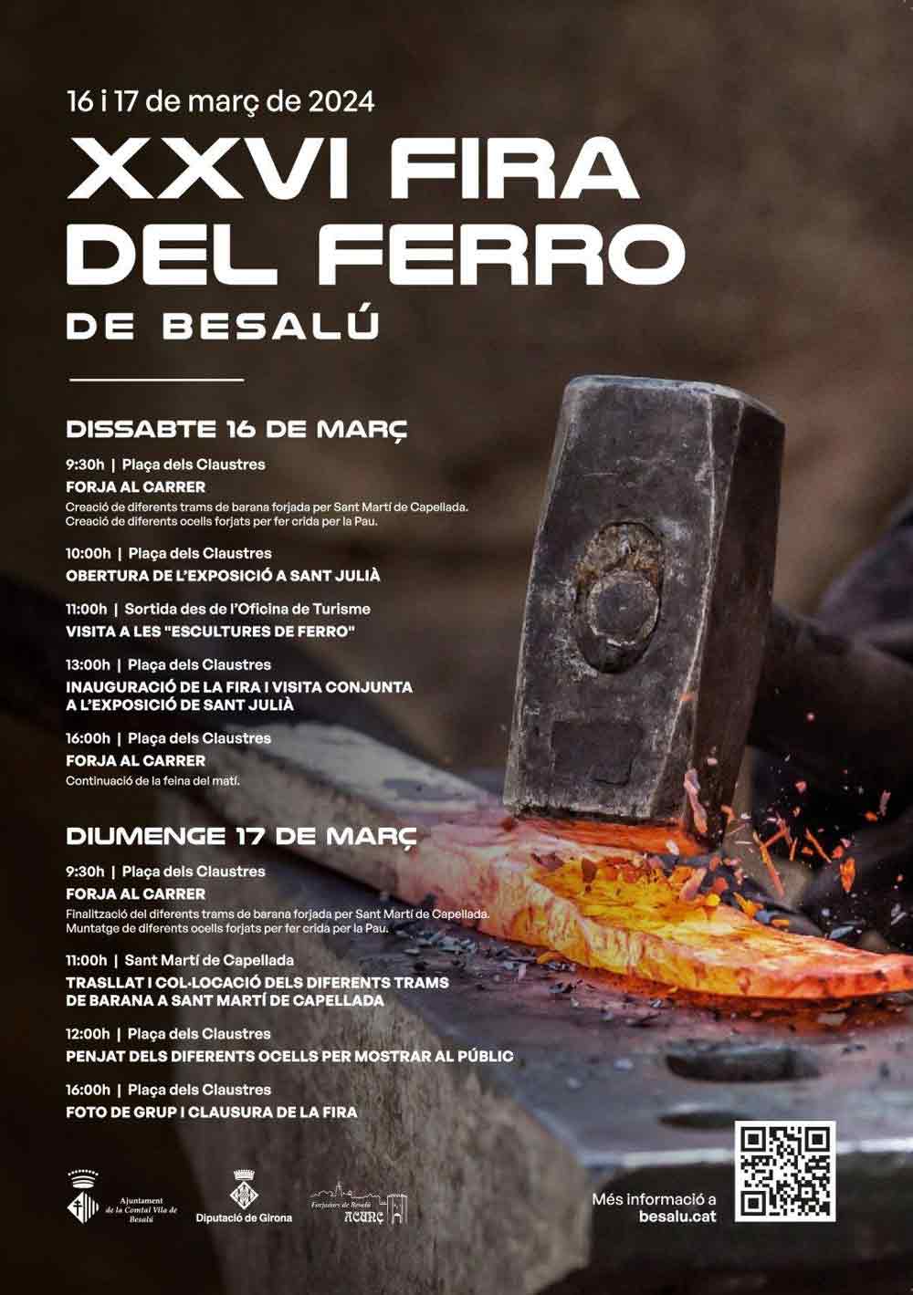 Feria de forjadores y artistas del hierro en Besalú