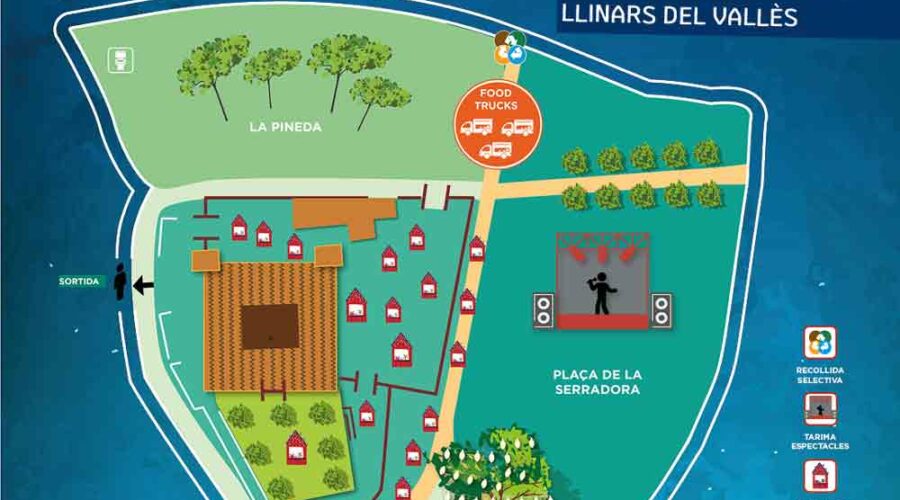 Feria de los turrones en Llinars del Vallès