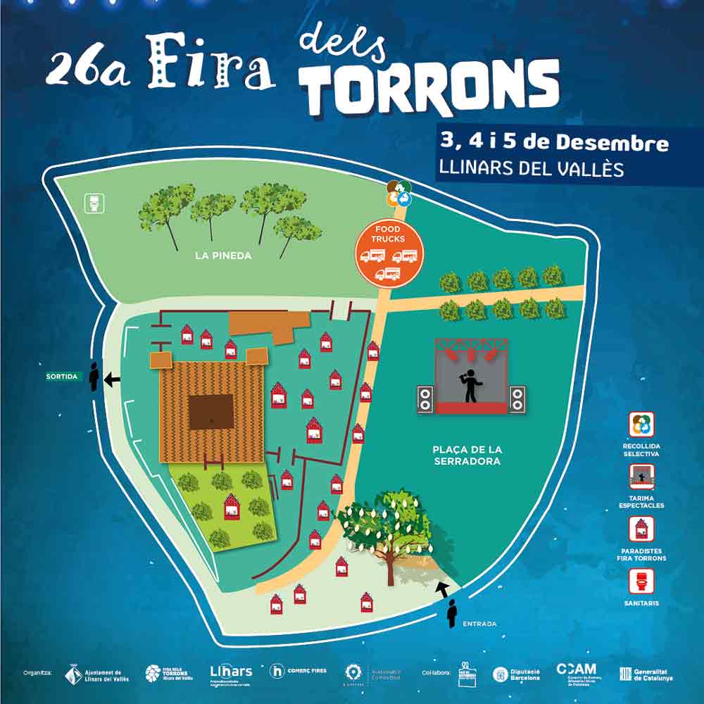 Feria de los turrones en Llinars del Vallès