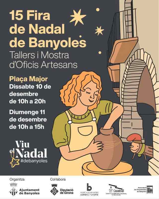 Feria de navidad y muestra de oficios en Banyoles