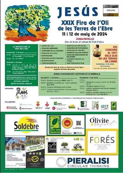 Feria del Aceite de las Terres de l’Ebre y Feria de la Garrofa en Jesús (Tortosa)