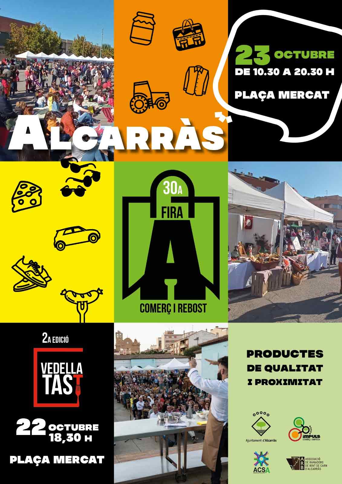 Feria del Comercio en Alcarràs