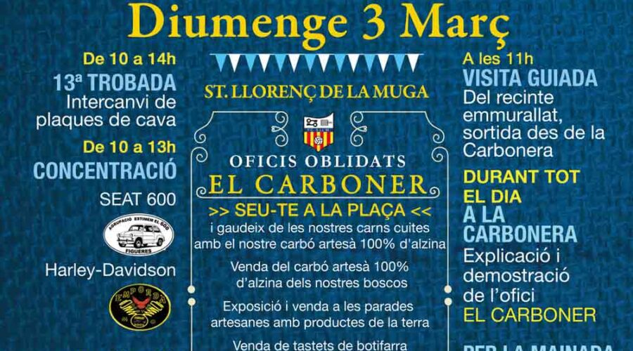 Feria del carbón y los oficios en Sant Llorenç de la Muga