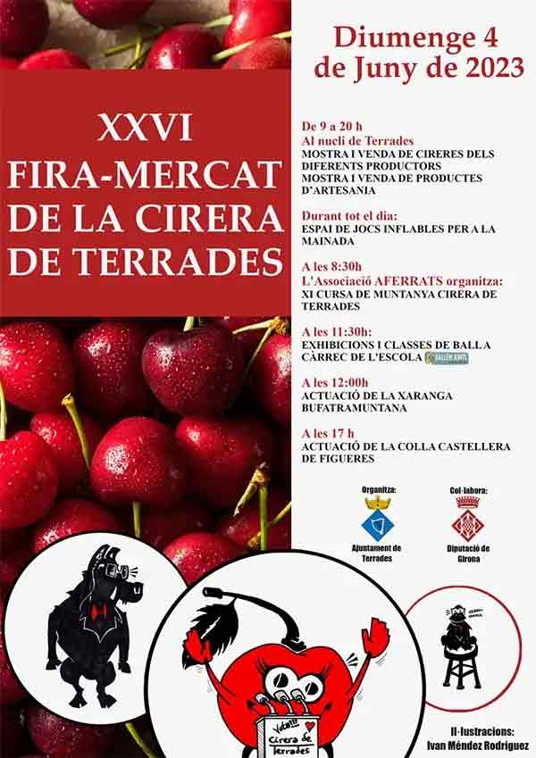 Feria Mercado de la Cereza en Terrades