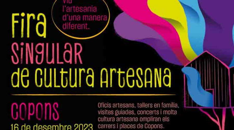 Feria singular de cultura artesana en Copons