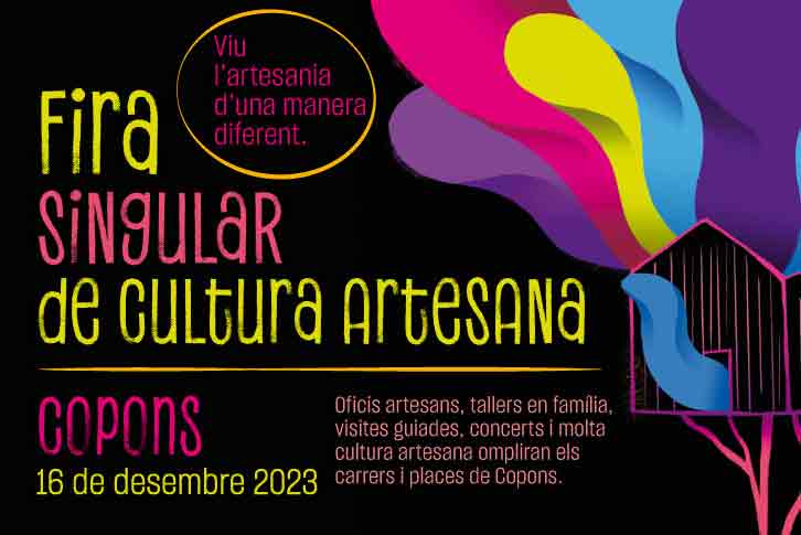 Feria singular de cultura artesana en Copons