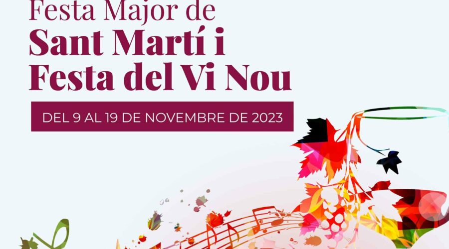 Fiesta mayor de Sant Martí y fiesta del vino nuevo en Calonge i Sant Antoni