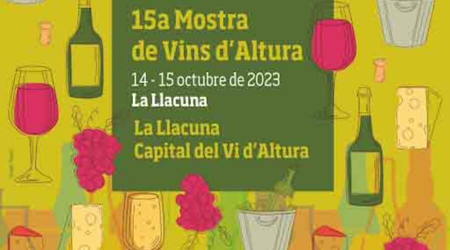 Muestra de vinos de altura en La Llacuna