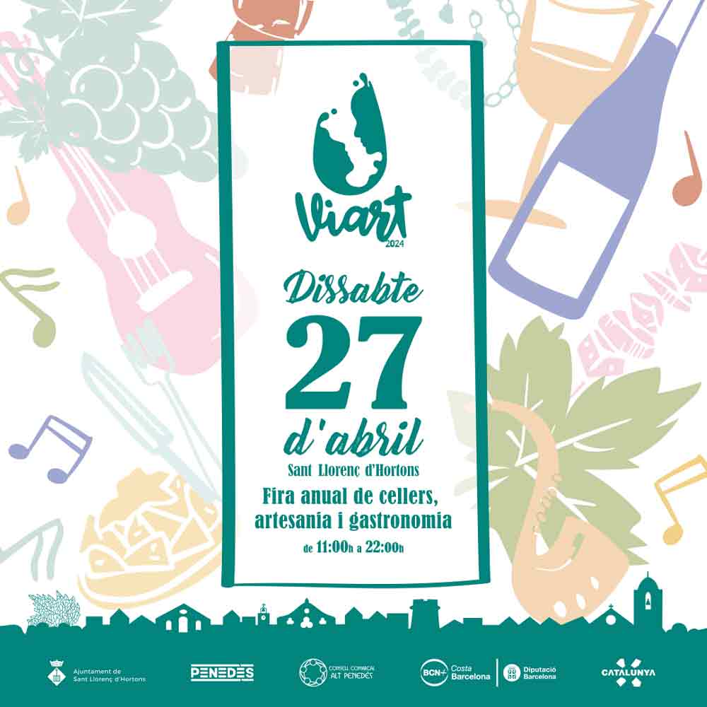 Viart, feria anual de bodegas, artesanía y gastronomía en Sant Llorenç d’Hortons