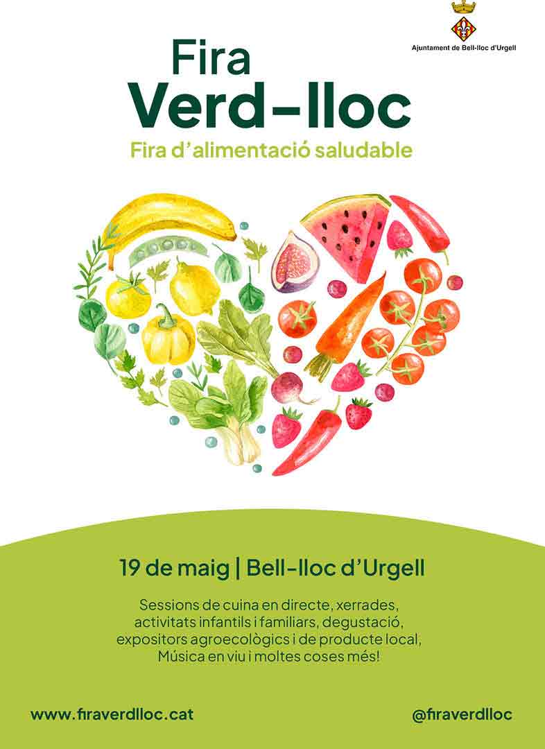 Verd-lloc, Feria de alimentación saludable en Bell-lloc d’Urgell