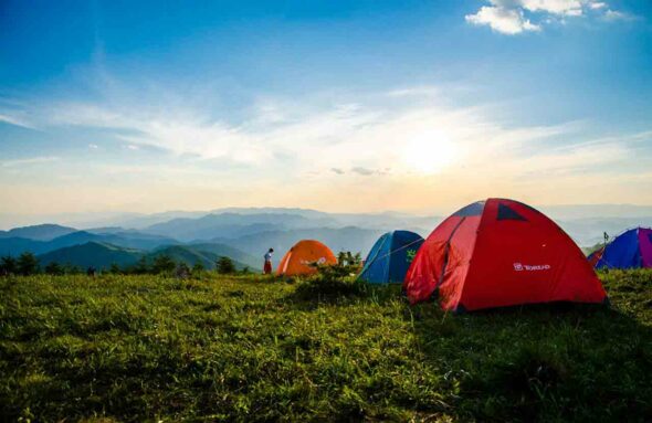 vivir en un camping